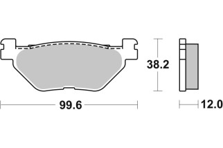 BRAKE PAD SINT SCOOT