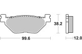 BRAKE PAD SINT SCOOT