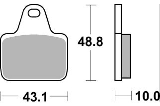 BRAKE PAD SINT RACE