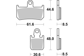 BRAKE PAD SINT RACE