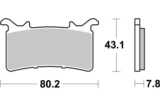 BRAKE PAD SINT RACE