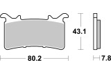 BRAKE PAD SINT RACE