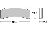 BRAKE PAD SINT RACE