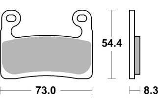 BRAKE PAD SINT RACE