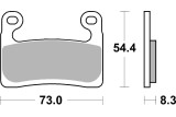 BRAKE PAD SINT RACE