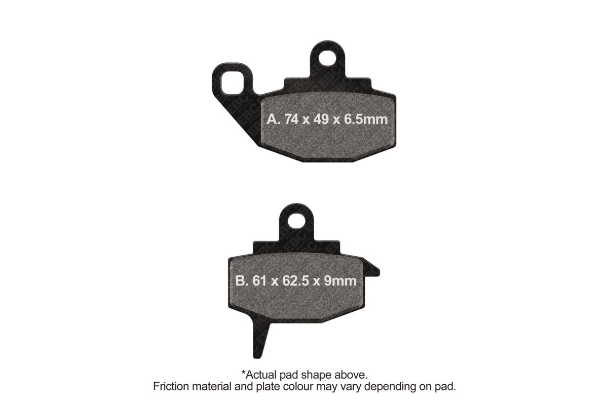 BRAKE PAD EBC FA130TT