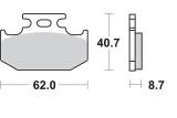 BRAKE PAD CAR/CER