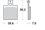 BRAKE PAD SINT REAR