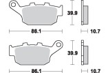 BRAKE PAD SINT REAR