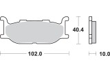 BRAKE PAD SINT FR