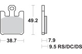 BRAKE PAD SINT FR