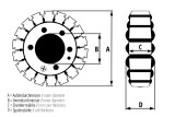 Stator ELECTROSPORT - Suzuki DL 1000 V-STROM