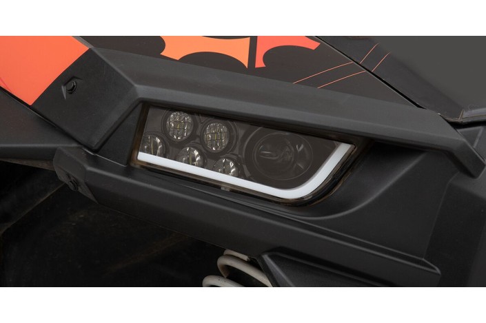 LED HDLGHT RZR900/1000 BK