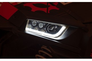 LED HDLGHT RZR900/1000 BK