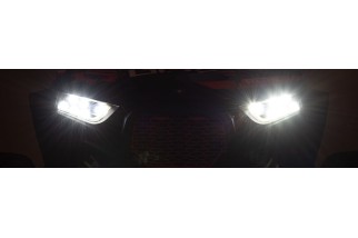 LED HDLGHT RZR900/1000 BK