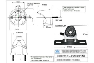 TAILLIGHT E-MARK UNIV