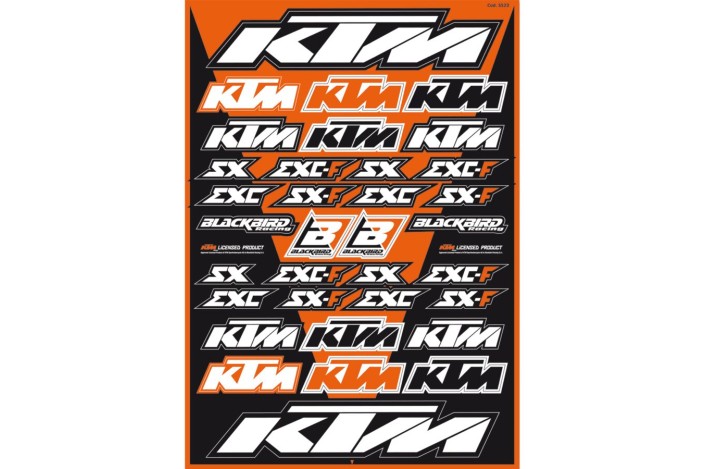 DECAL LOGO KIT KTM