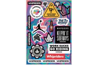 DECAL LOGO WHIPRIDERS SHEET