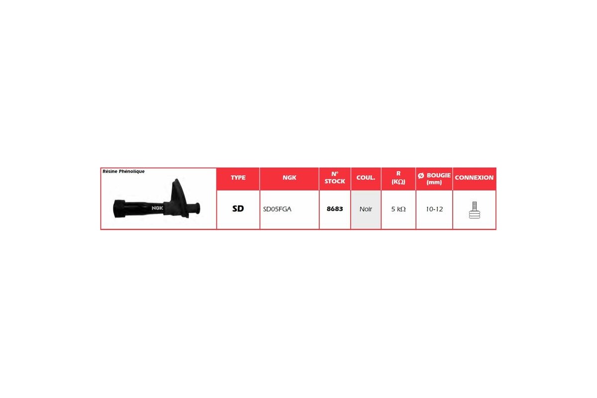Anti-parasite NGK - SD05FGA