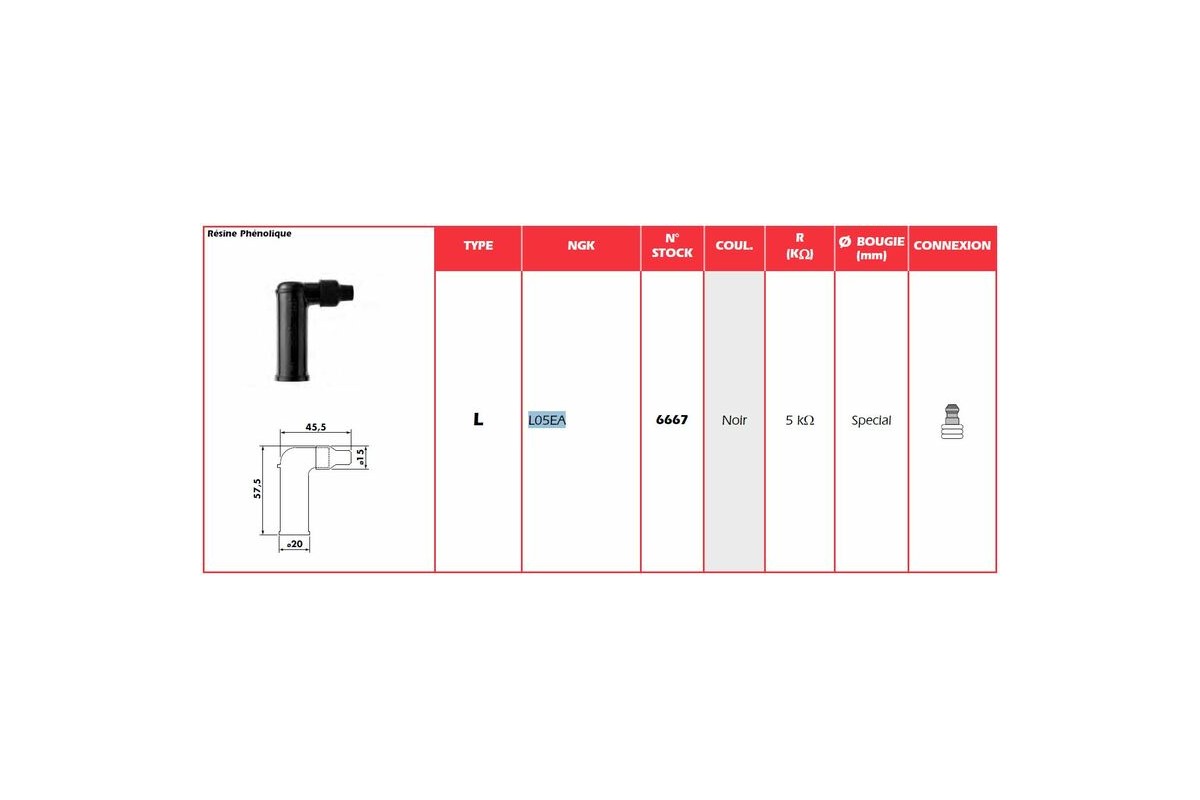 Anti-parasite NGK - L05EA