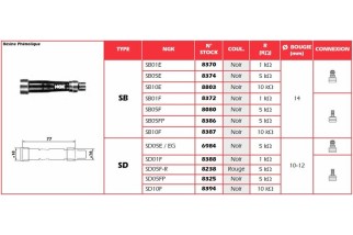 Anti-parasite NGK - SB10F