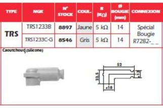 Anti-parasite NGK Jaune - TRS1233B