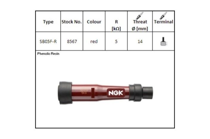 Anti-parasites NGK - SB05F-R