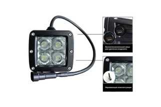 2" Barre LED Flood INFRAROUGE