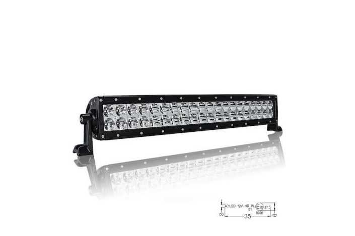 20" Barre LED combo 55cm - 11200 Lumen - Portée: 1180m