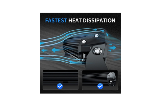 10" Barre LED hybride 9520 Lumen - Portée: 421m