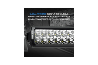 10" Barre LED hybride 9520 Lumen - Portée: 421m