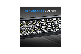 Barre LED 10" hybride 9520 lm – Faisceau large & longue portée