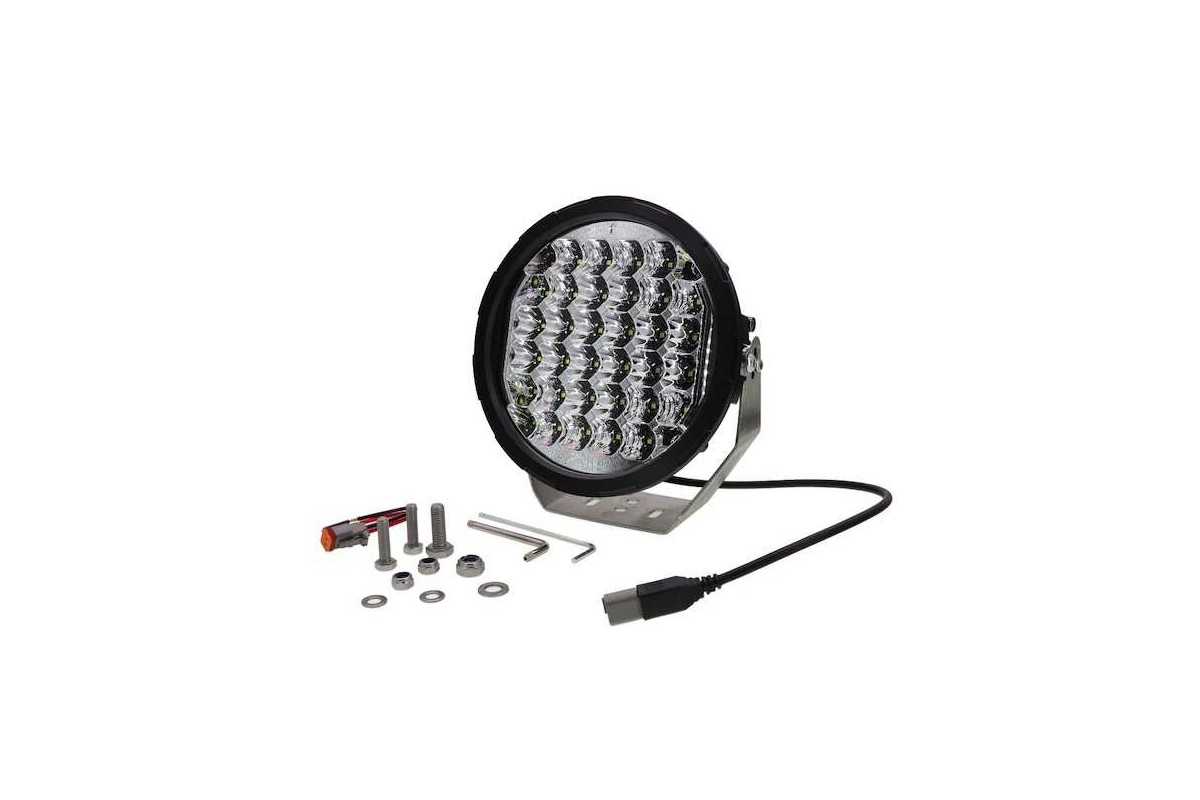 9" Lampe LED ronde 23cm - 16248 Lumen - Portée: 920m