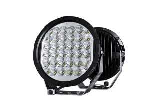 Lampe LED 9" ronde – 16248 lm, portée 920m | Off-Road extrême