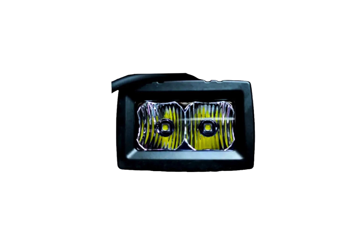 2" Lampe LED flood 7cm - 1100 Lumen - Portée: 100m