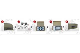 2" Lampe LED flood 7cm - 1100 Lumen - Portée: 100m