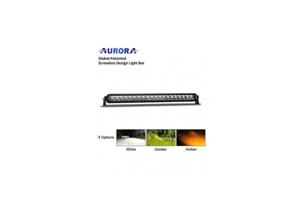 20" Barre LED hybride 55,76cm - 9520 Lumen - Portée: 554m