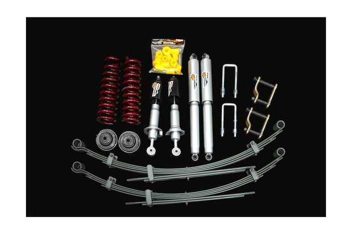 Kit Suspension Rehausse env. 5 cm - Isuzu D-Max N60 - Charge +60kg/+250kg