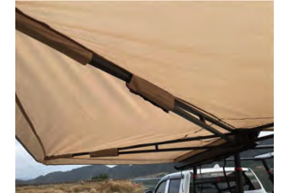 J&Max by Auvent 270°C Autoportant Couleur Sable - Côté gauche - Achat en ligne