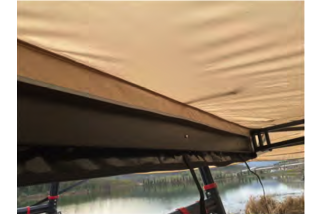 J&Max by Auvent 270°C Autoportant Couleur Sable - Côté gauche - Achat en ligne