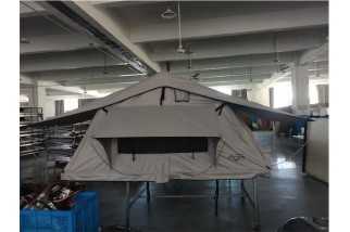 J&Max by EASY - Tente de toit portefeuille grise - 2 personnes - Achat en ligne