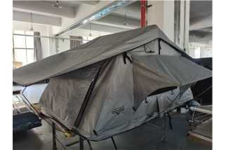 J&Max by EASY - Tente de toit portefeuille grise - 2 personnes - Achat en ligne