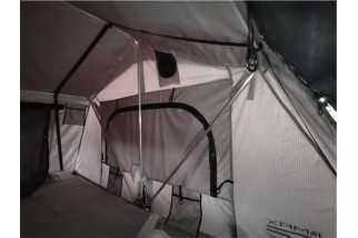 J&Max by EASY - Tente de toit portefeuille grise - 2 personnes - Achat en ligne