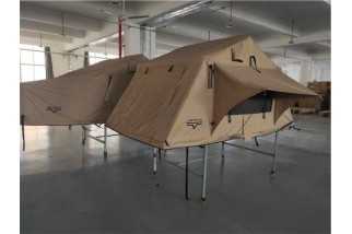 J&Max by EASY - Tente de toit portefeuille couleur sable - 2 personnes - Achat en ligne