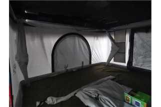 J&Max by JUNGLE - Tente de toit coque rigide en ABS- ouverture popup vertical et tissu couleur gris clair - 2/3 person | Achat