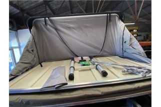 J&Max by MAJESTIC - Tente de toit Hybride avec coque ABS couleur sable - 4/5 personnes - Achat en ligne