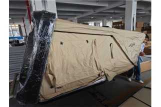 J&Max by SAHARA - Tente de toit Hybride avec coque ABS couleur sable - 3/4 personnes - Achat en ligne