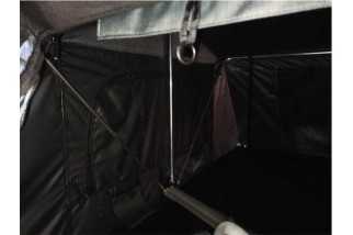 J&Max by SUNSET - Tente de toit portefeuille couleur grise - 3/4personnes - Achat en ligne