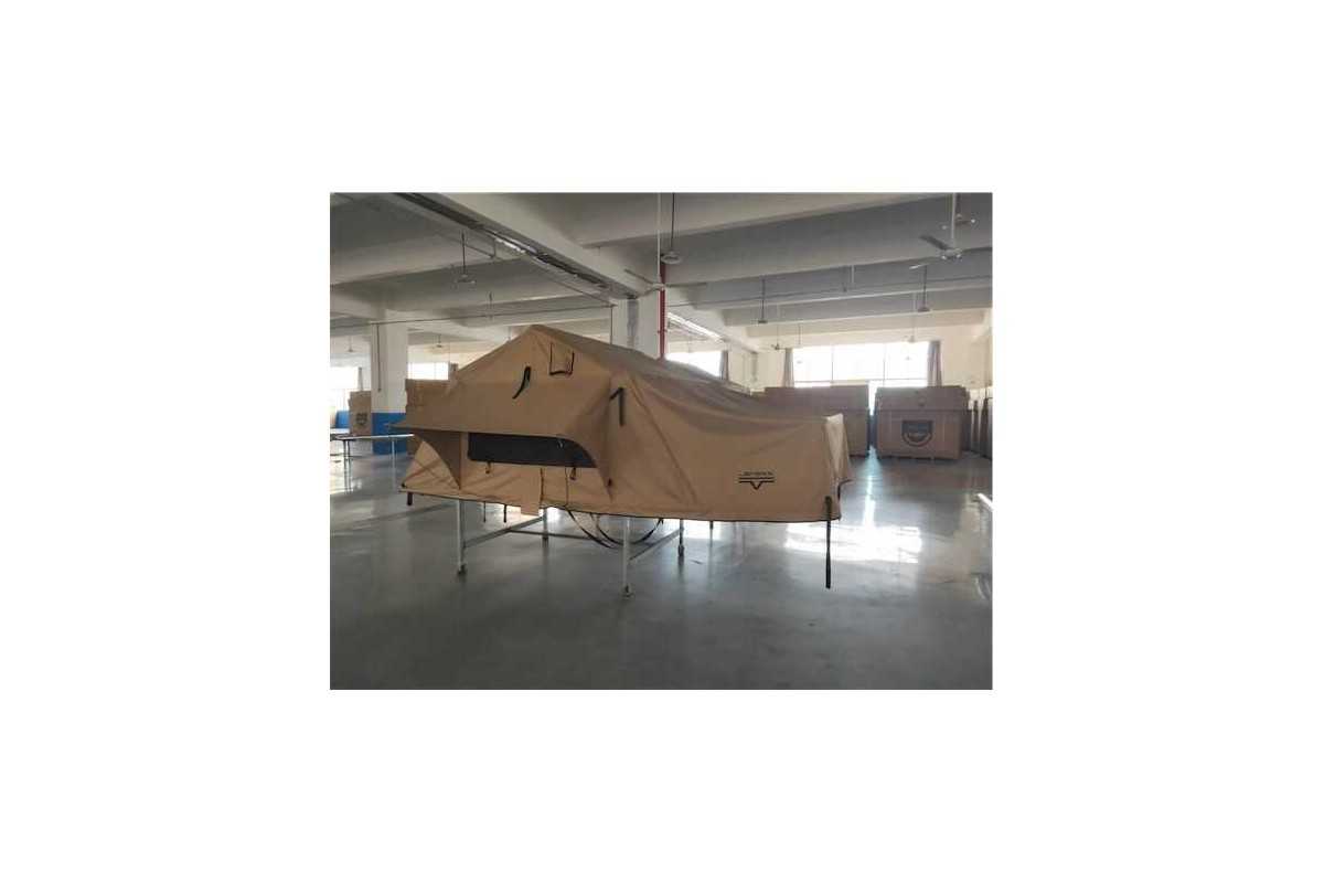 J&Max by SUNSET - Tente de toit portefeuille couleur sable - 3/4personnes - Achat en ligne