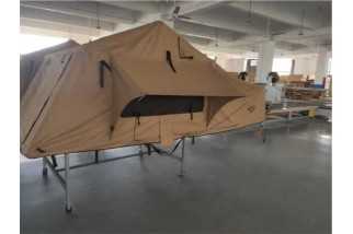 J&Max by SUNSET - Tente de toit portefeuille couleur sable - 3/4personnes - Achat en ligne